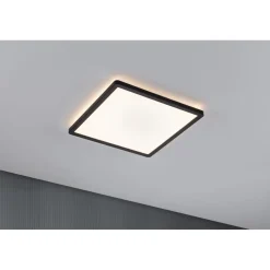 LED-paneeli Paulmann Atria Shine Backlight, 29.3x29.3cm, 16W, 3000K, musta
