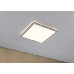 LED-paneeli Paulmann Atria Shine Backlight, 29.3x29.3cm, 16W, 3000K, musta