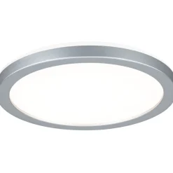 LED-paneeli Paulmann Atria Shine Backlight, Ø19cm, 11.2W, 3000K, mattakromi