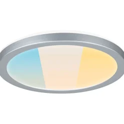 LED-paneeli Paulmann Atria Shine, pyöreä, Ø190mm, IP44, 7.6W, 1100lm, 3000-6500K, puukuvio