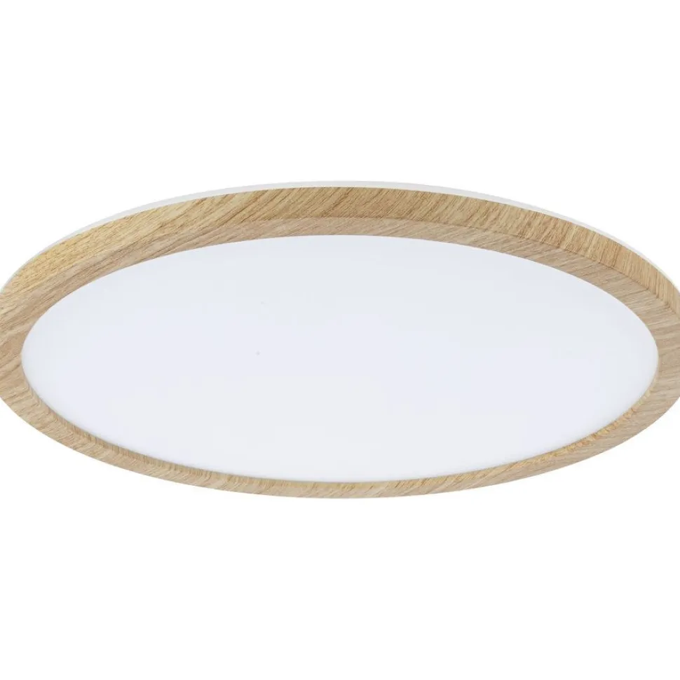 LED-paneeli Paulmann Atria Shine, pyöreä, Ø190mm, IP44, 7.6W, 1100lm, 3000-6500K, puukuvio
