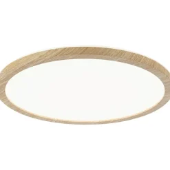 LED-paneeli Paulmann Atria Shine, pyöreä, Ø190mm, IP44, 7.6W, 1100lm, 3000-6500K, puukuvio