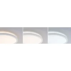 LED-paneeli Paulmann Atria Shine, pyöreä, Ø190mm, IP44, 7.6W, 1100lm, 3000-6500K, puukuvio