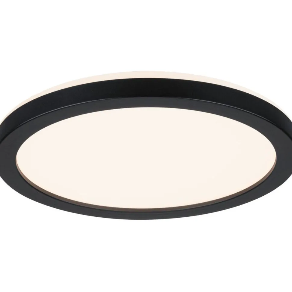 LED-paneeli Paulmann Atria Shine, pyöreä, Ø190mm, IP44, 7.6W, 1100lm, 3000-6500K, puukuvio