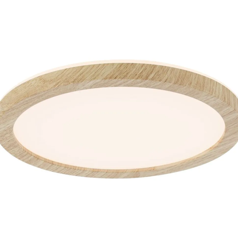 LED-paneeli Paulmann Atria Shine, pyöreä, Ø190mm, IP44, 7.6W, 1100lm, 3000-6500K, puukuvio