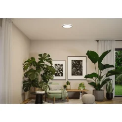 LED-paneeli Paulmann Atria Shine, pyöreä, Ø190mm, IP44, 7.6W, 1100lm, 3000-6500K, puukuvio