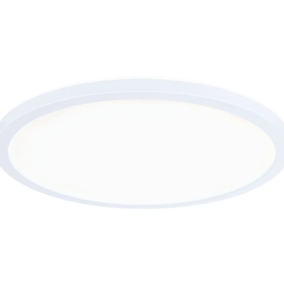 LED-paneeli Paulmann Atria Shine, pyöreä, Ø190mm, IP44, 7.6W, 1100lm, 3000-6500K, puukuvio