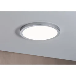 LED-paneeli Paulmann Atria, Ø30cm, 16W, 4000K, mattakromi