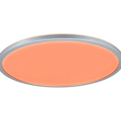 LED-paneeli Paulmann Atria Shine Backlight, Ø42cm, 20W, RGBW, himmennettävä, mattakromi