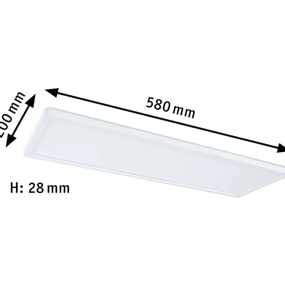 LED-paneeli Paulmann Atria Shine Backlight, 58x20cm, 4000K, 22W, valkoinen