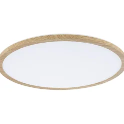 LED-paneeli Paulmann Atria Shine Backlight, IP44, Ø19cm, 11.2W, 4000K, puunruskea