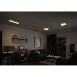 LED-paneeli Paulmann Atria Shine Backlight, Ø42cm, 22W, 3000K, himmennettävä, eri värejä
