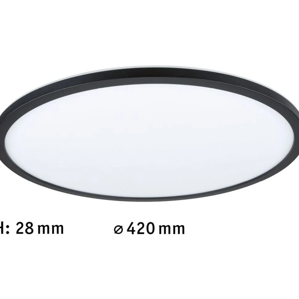 LED-paneeli Paulmann Atria Shine Backlight, Ø42cm, 22W, 3000K, himmennettävä, eri värejä