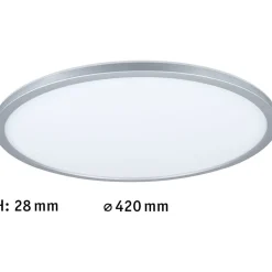 LED-paneeli Paulmann Atria Shine Backlight, Ø42cm, 22W, 3000K, himmennettävä, eri värejä