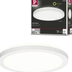 LED-paneeli Paulmann Atria Shine Backlight Ø190mm liiketunnistin 11.2W IP44 850lm 4000K valkoinen