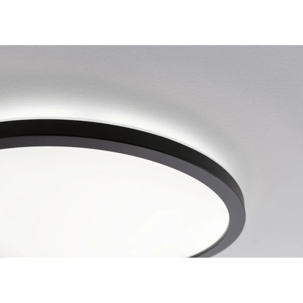 LED-paneeli Paulmann Atria Shine Backlight, Ø19cm, 11.2W, 4000K, mattakromi