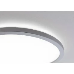 LED-paneeli Paulmann Atria Shine Backlight, Ø19cm, 11.2W, 4000K, mattakromi