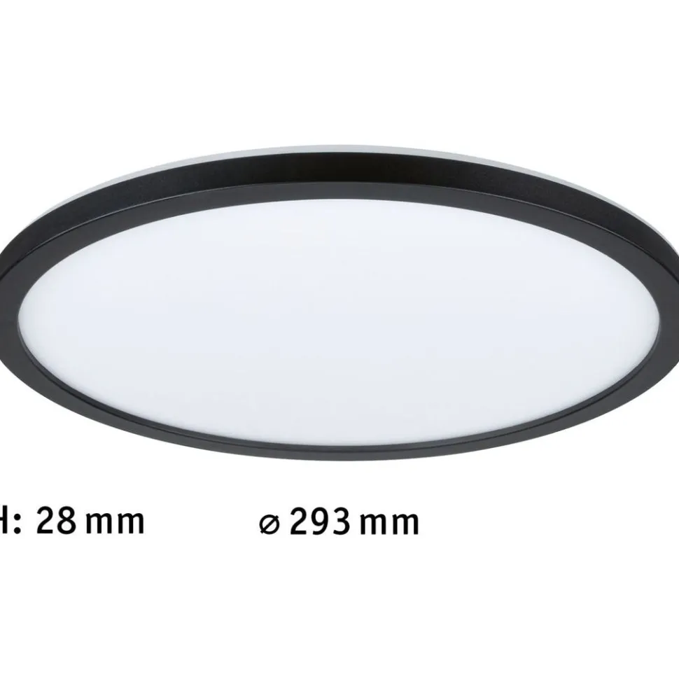 LED-paneeli Paulmann Atria Shine Backlight, Ø29.3cm, 16W, 4000K, mattakromi