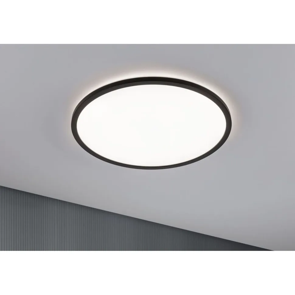 LED-paneeli Paulmann Atria Shine Backlight, Ø42cm, 22W, 4000K, himmennettävä, mattakromi