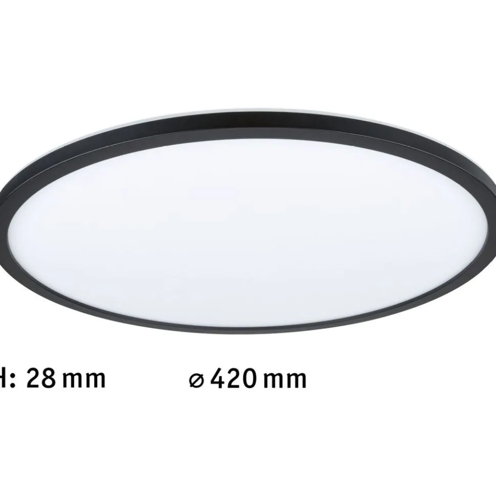 LED-paneeli Paulmann Atria Shine Backlight, Ø42cm, 22W, 4000K, himmennettävä, mattakromi
