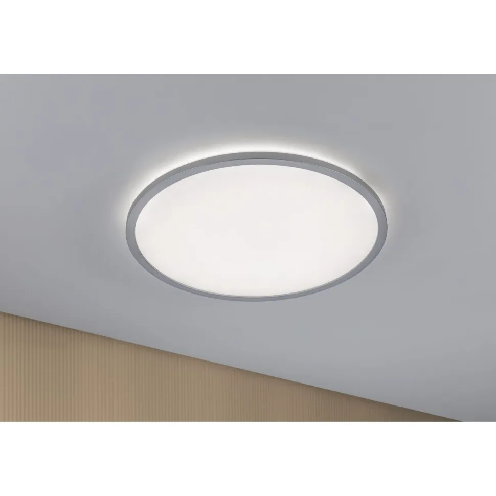 LED-paneeli Paulmann Atria Shine Backlight, Ø42cm, 22W, 4000K, himmennettävä, mattakromi