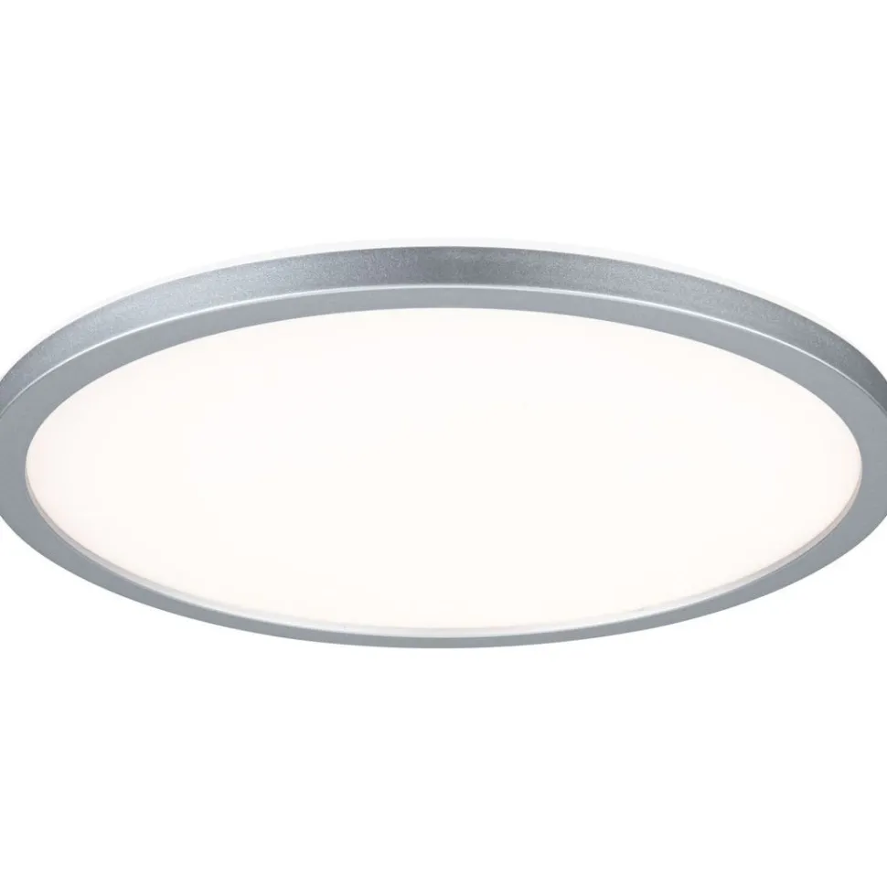 LED-paneeli Paulmann Atria Shine Backlight, Ø29.3cm, 12W, RGBW, himmennettävä, mattakromi