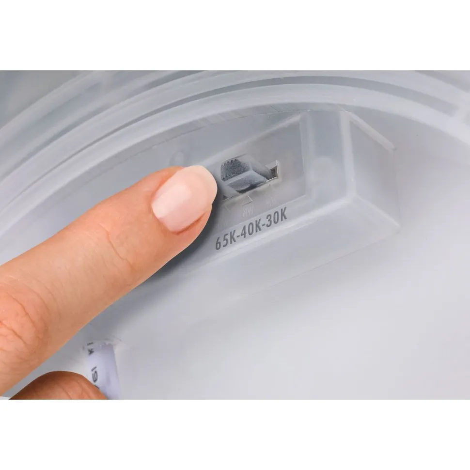 LED-paneeli Paulmann Atria Shine IP44 298x298mm 15.7W 2100lm White Switch puunruskea tammi