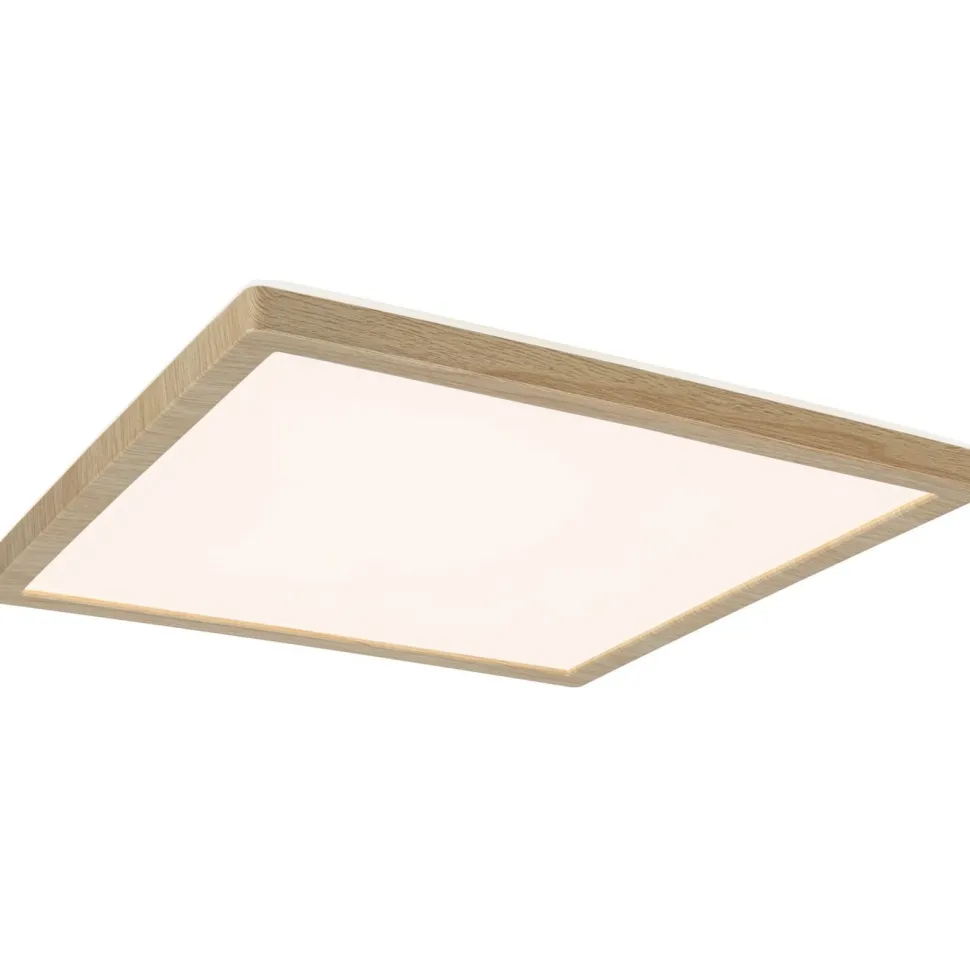 LED-paneeli Paulmann Atria Shine IP44 298x298mm 15.7W 2100lm White Switch puunruskea tammi