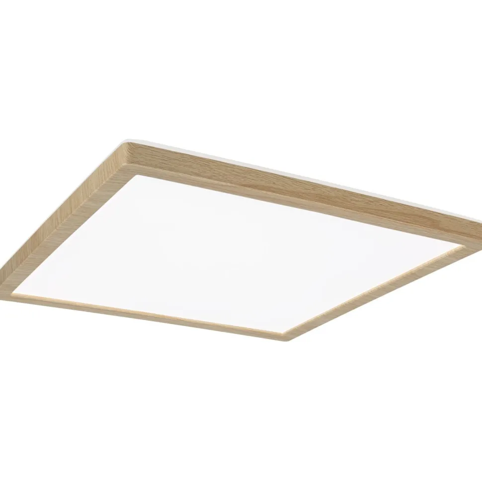 LED-paneeli Paulmann Atria Shine IP44 298x298mm 15.7W 2100lm White Switch puunruskea tammi