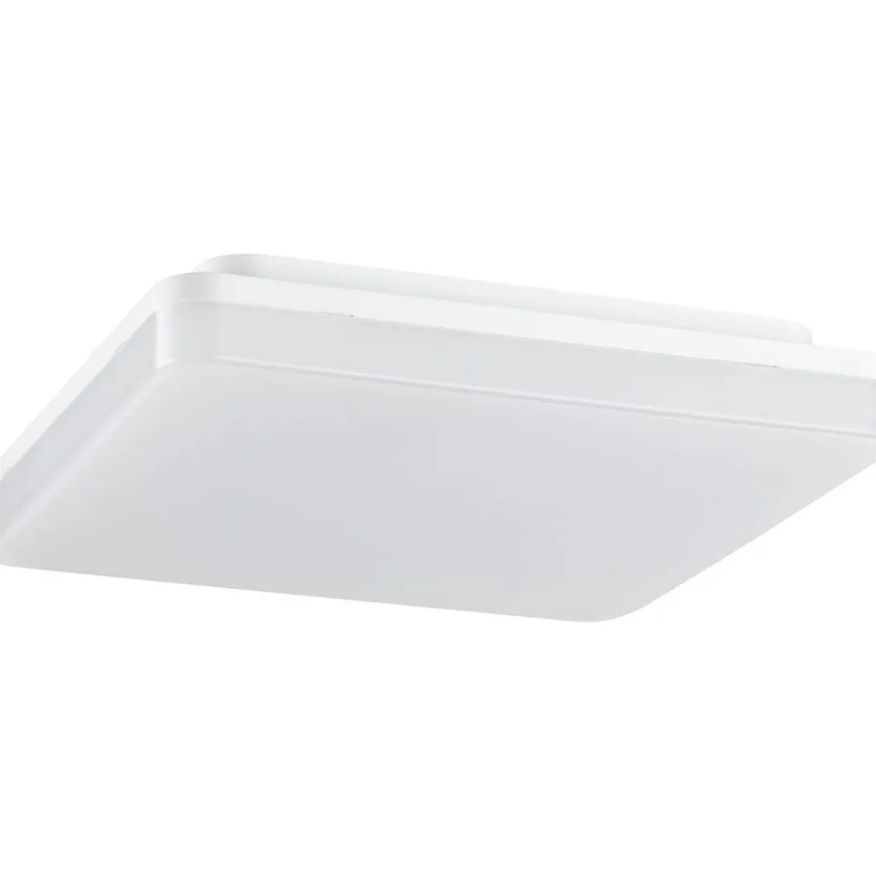 LED-paneeli Paulmann Cela, IP44, 28x28mm, 15.5W, säädettävä värilämpötila, mattavalkoinen