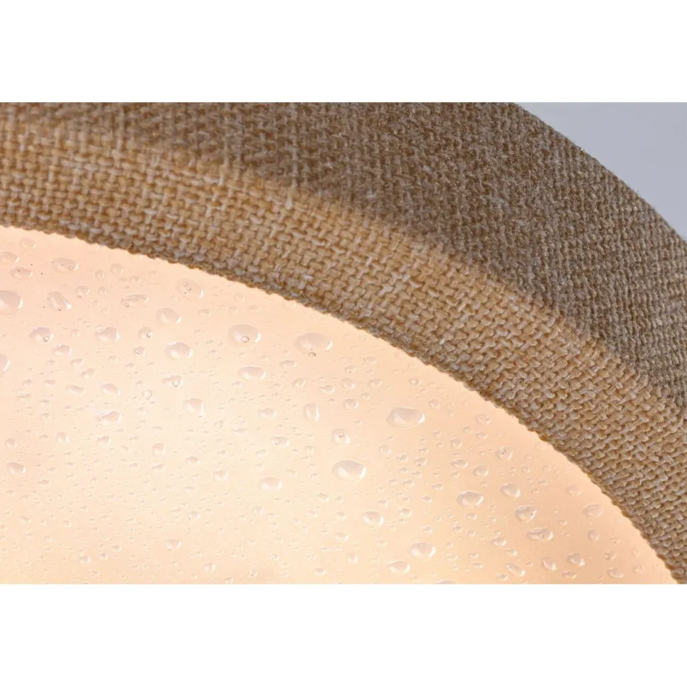 LED-paneeli Paulmann Cosara, IP44, Ø30cm, 15W, 3000K, tummanharmaa
