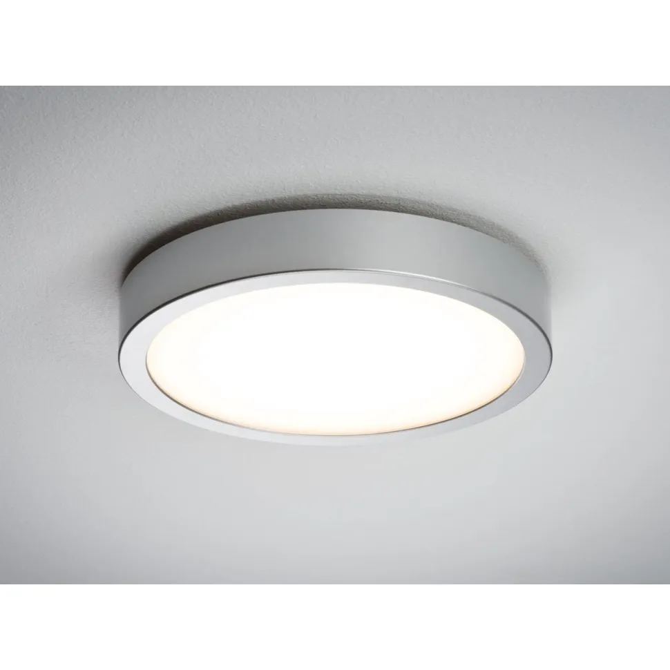 LED-paneeli Paulmann Lunar, Ø22.5cm, 12.5W, 3000K, mattavalkoinen