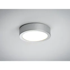 LED-paneeli Paulmann Lunar, Ø17cm, 11W, 3000K, mattakromi