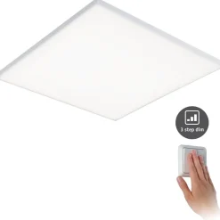 LED-paneeli Paulmann Velora, 59.5x59.5cm, 34W, 3000K, himmennettävä, mattavalkoinen