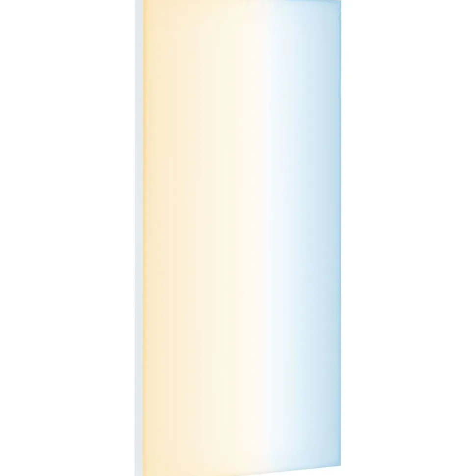 LED-paneeli Paulmann Velora, Smart Home Zigbee 3.0, 59.5x59.5cm, 15.5W, säädettävä värilämpötila, himmennettävä, mattavalkoinen