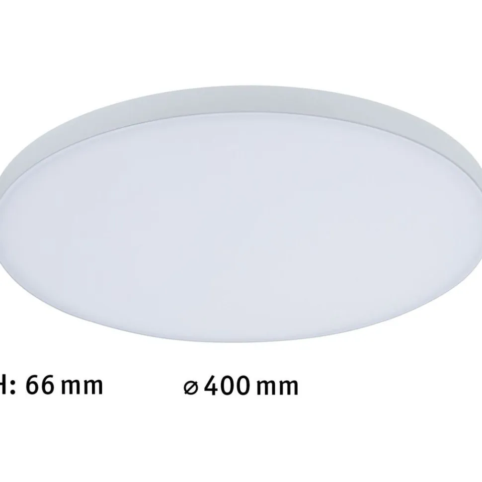 LED-paneeli Paulmann Velora, Ø40cm, 19W, 3000K, valkoinen