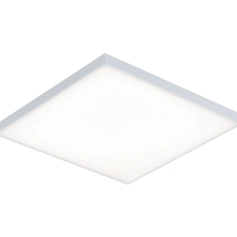 LED-paneeli Paulmann Velora, Smart Home Zigbee 3.0, 29.5x29.5cm, 10.5W, säädettävä värilämpötila, himmennettävä, mattavalkoinen
