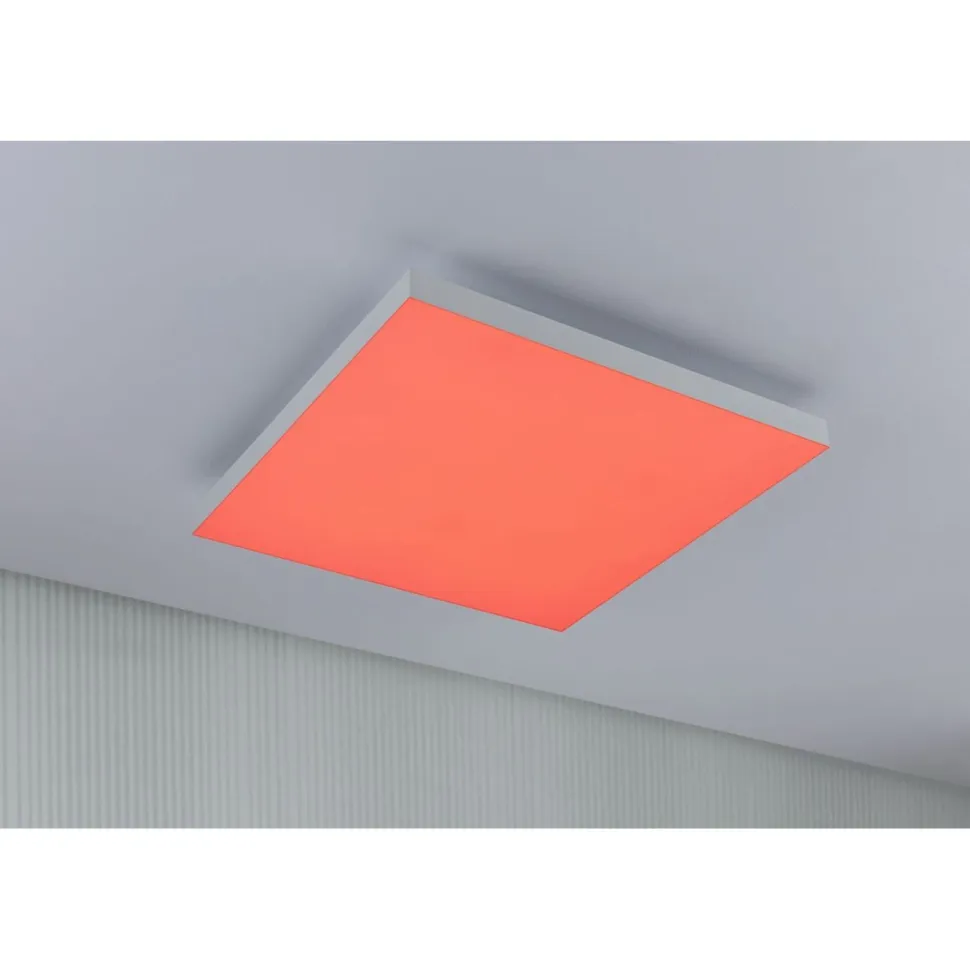 LED-paneeli Paulmann Velora, 45x45cm, 19W, 3000-6500K, RGBW, himmennettävä, valkoinen