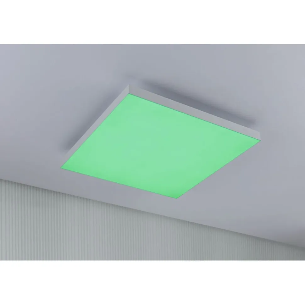 LED-paneeli Paulmann Velora, 45x45cm, 19W, 3000-6500K, RGBW, himmennettävä, valkoinen