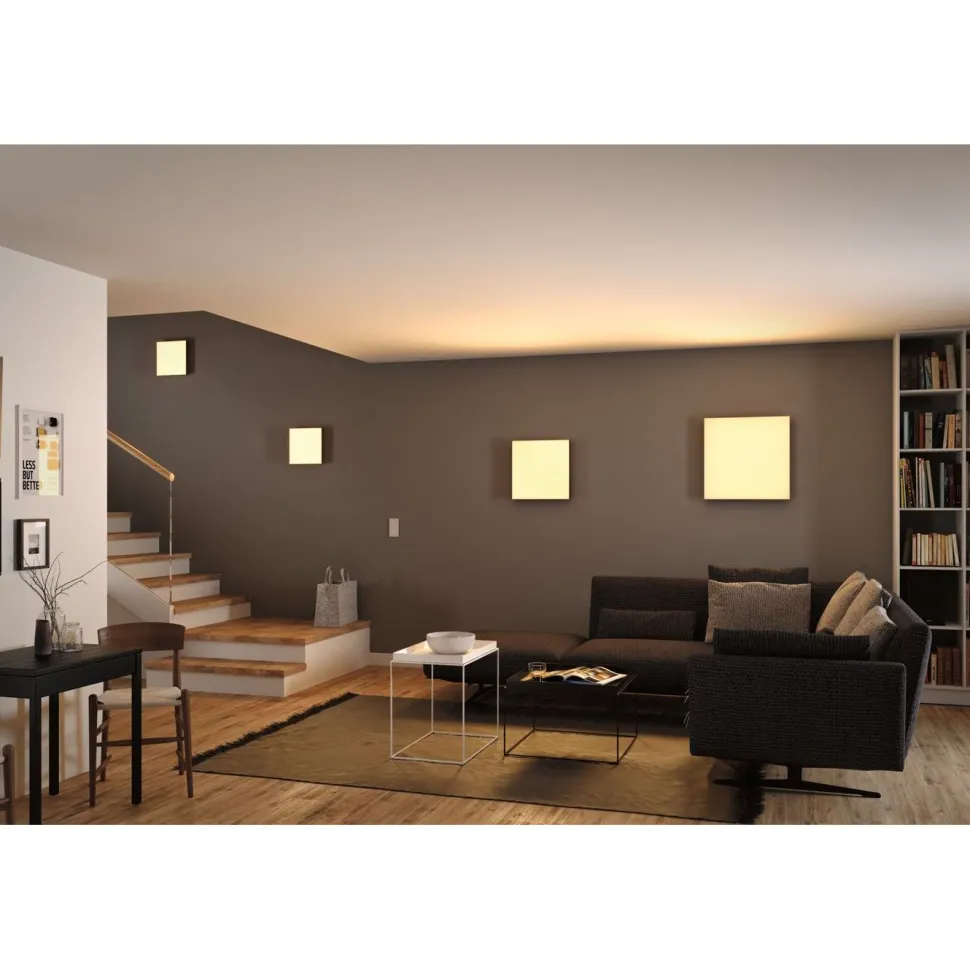 LED-paneeli Paulmann Velora, 45x45cm, 19W, 3000-6500K, RGBW, himmennettävä, valkoinen