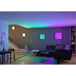 LED-paneeli Paulmann Velora, 45x45cm, 19W, 3000-6500K, RGBW, himmennettävä, valkoinen