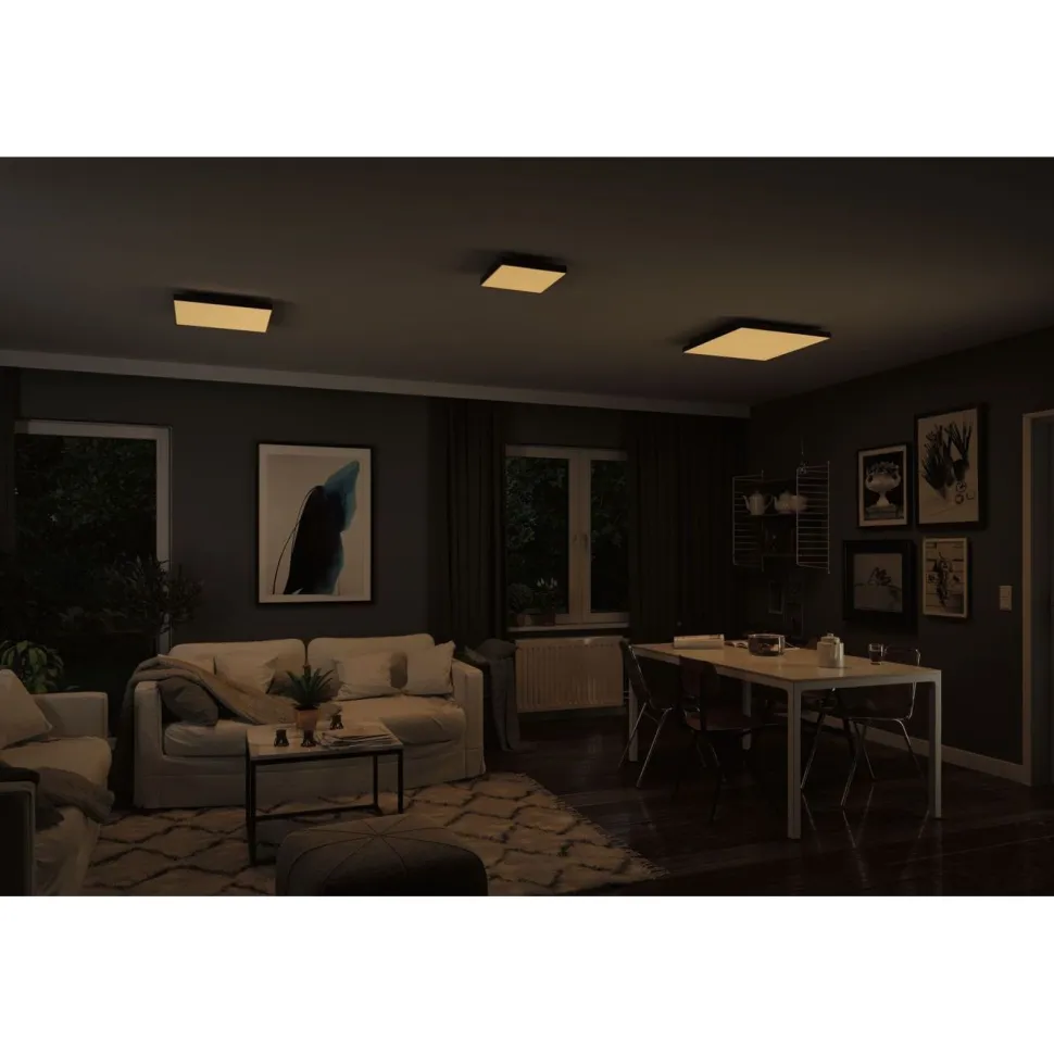LED-paneeli Paulmann Velora, 45x45cm, 19W, 3000-6500K, RGBW, himmennettävä, valkoinen