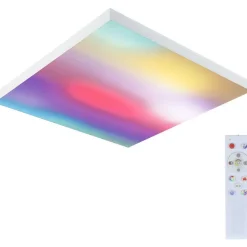 LED-paneeli Paulmann Velora, 45x45cm, 19W, 3000-6500K, RGBW, himmennettävä, valkoinen
