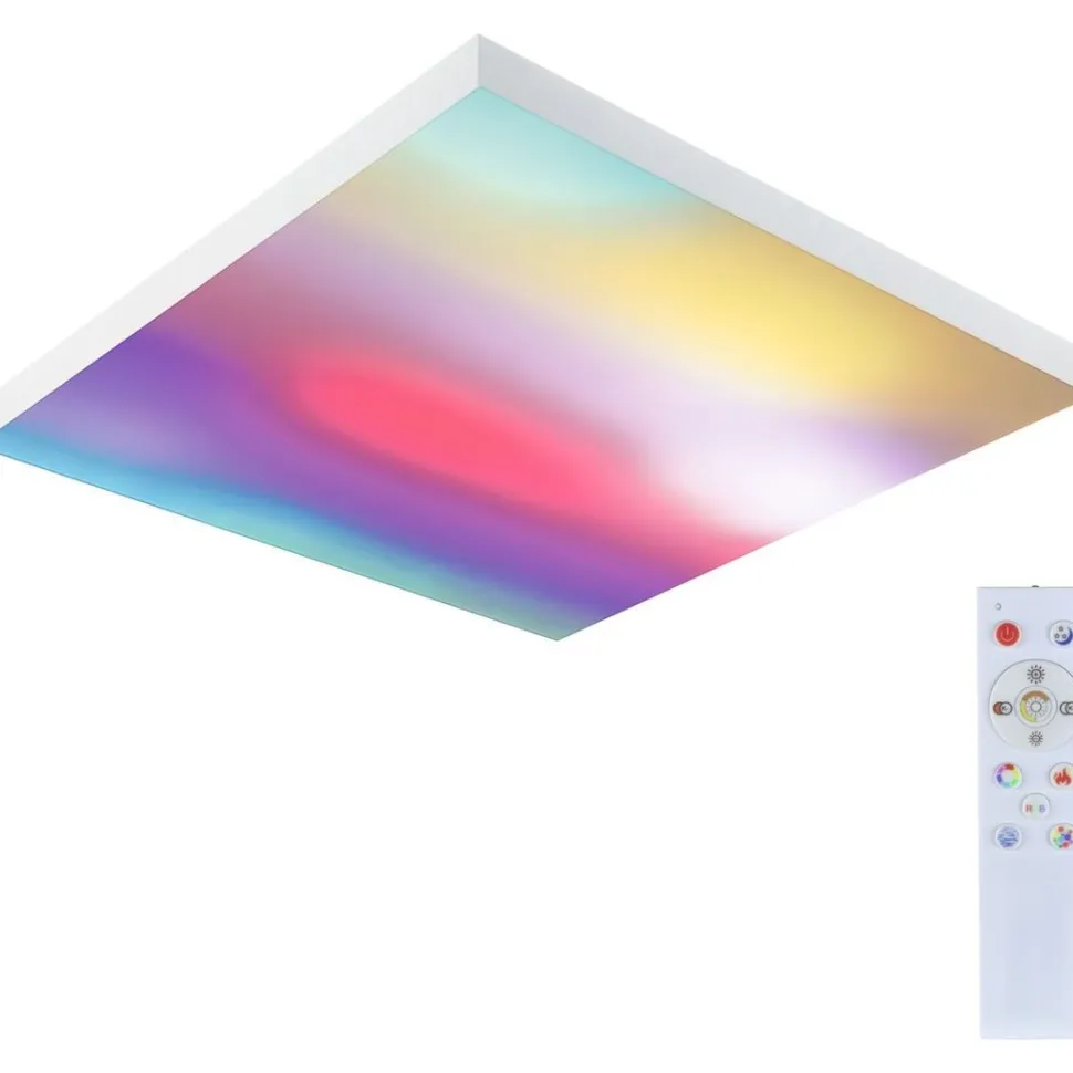 LED-paneeli Paulmann Velora, 45x45cm, 19W, 3000-6500K, RGBW, himmennettävä, valkoinen