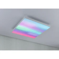 LED-paneeli Paulmann Velora, 45x45cm, 19W, 3000-6500K, RGBW, himmennettävä, valkoinen