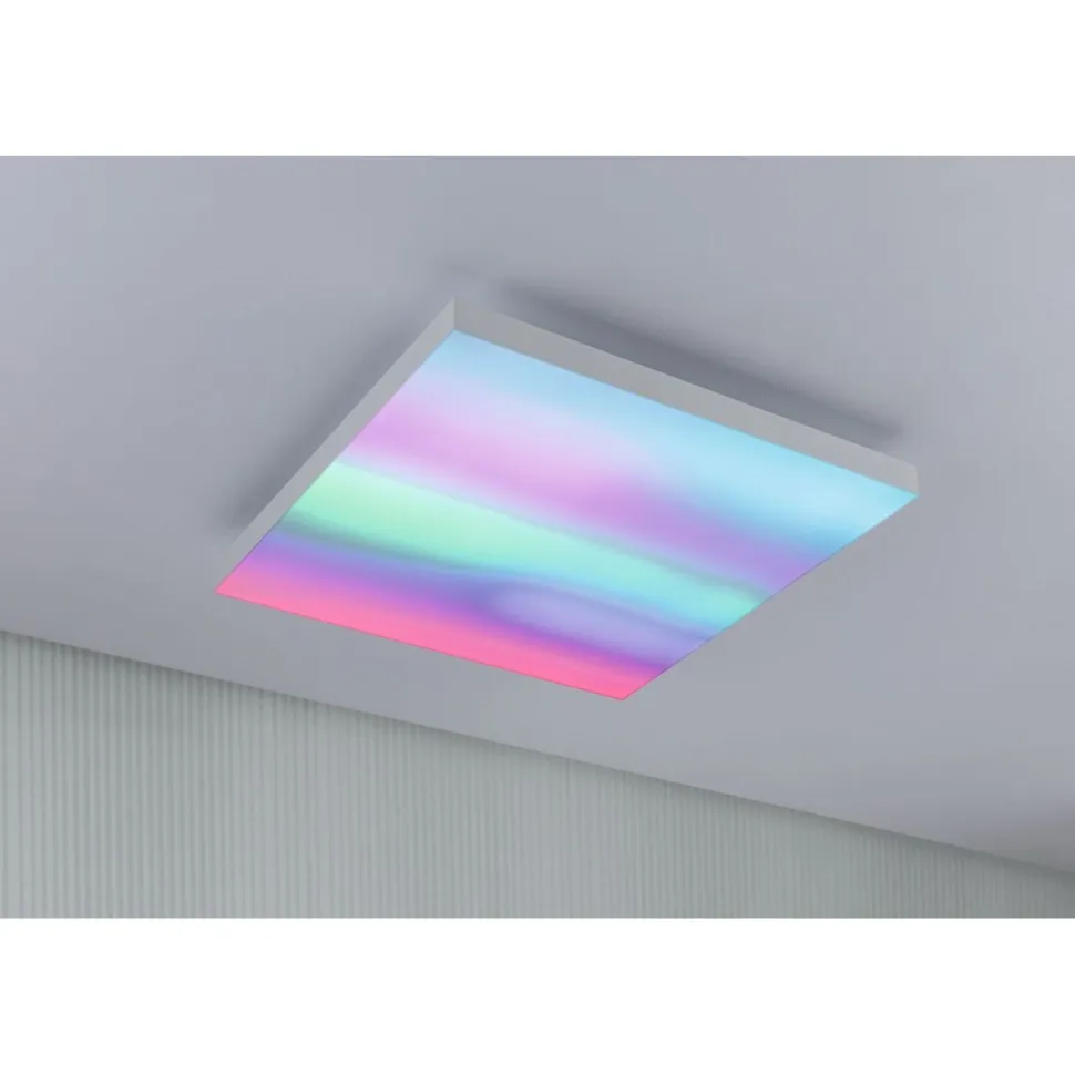 LED-paneeli Paulmann Velora, 45x45cm, 19W, 3000-6500K, RGBW, himmennettävä, valkoinen