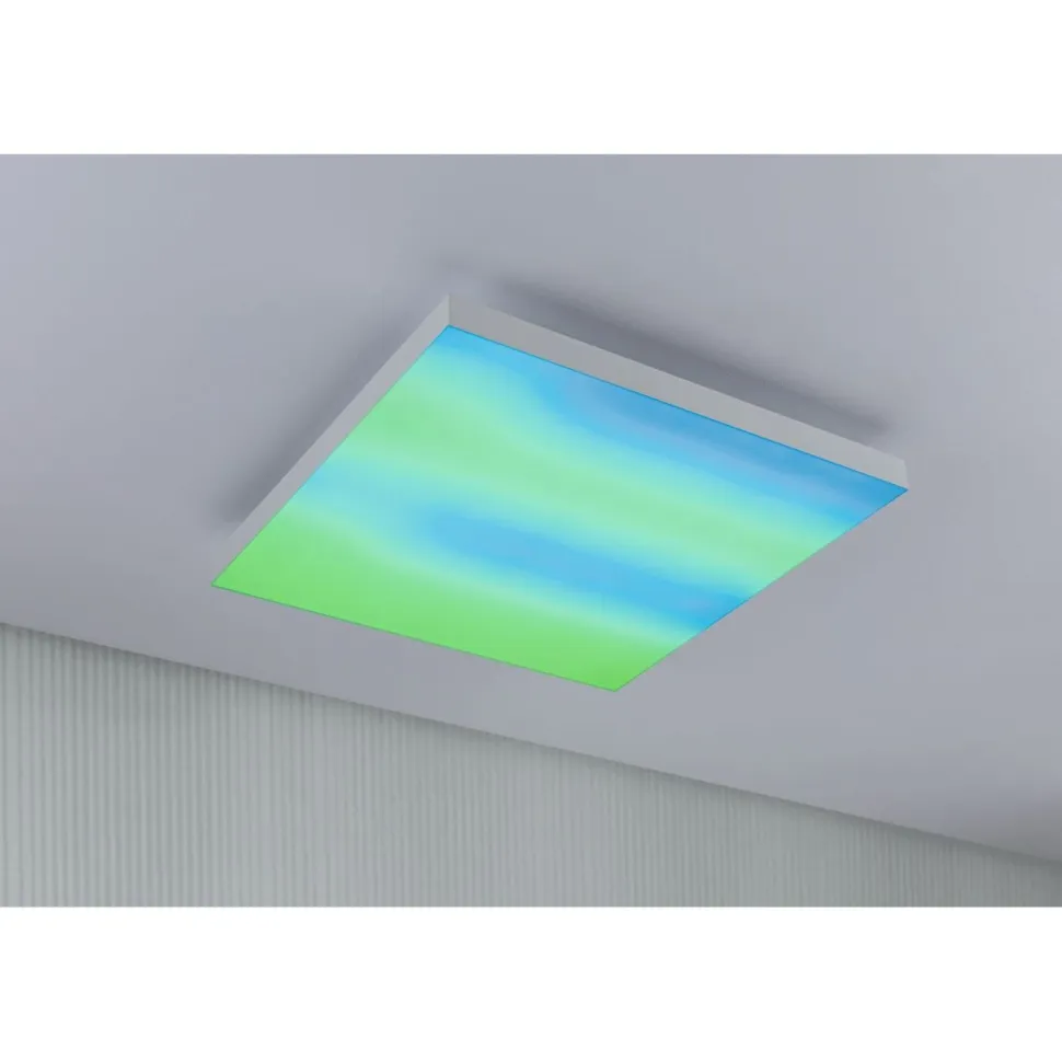 LED-paneeli Paulmann Velora, 45x45cm, 19W, 3000-6500K, RGBW, himmennettävä, valkoinen