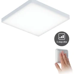 LED-paneeli Paulmann Velora, 22.5x22.5cm, 12W, 3000K, himmennettävä, mattavalkoinen