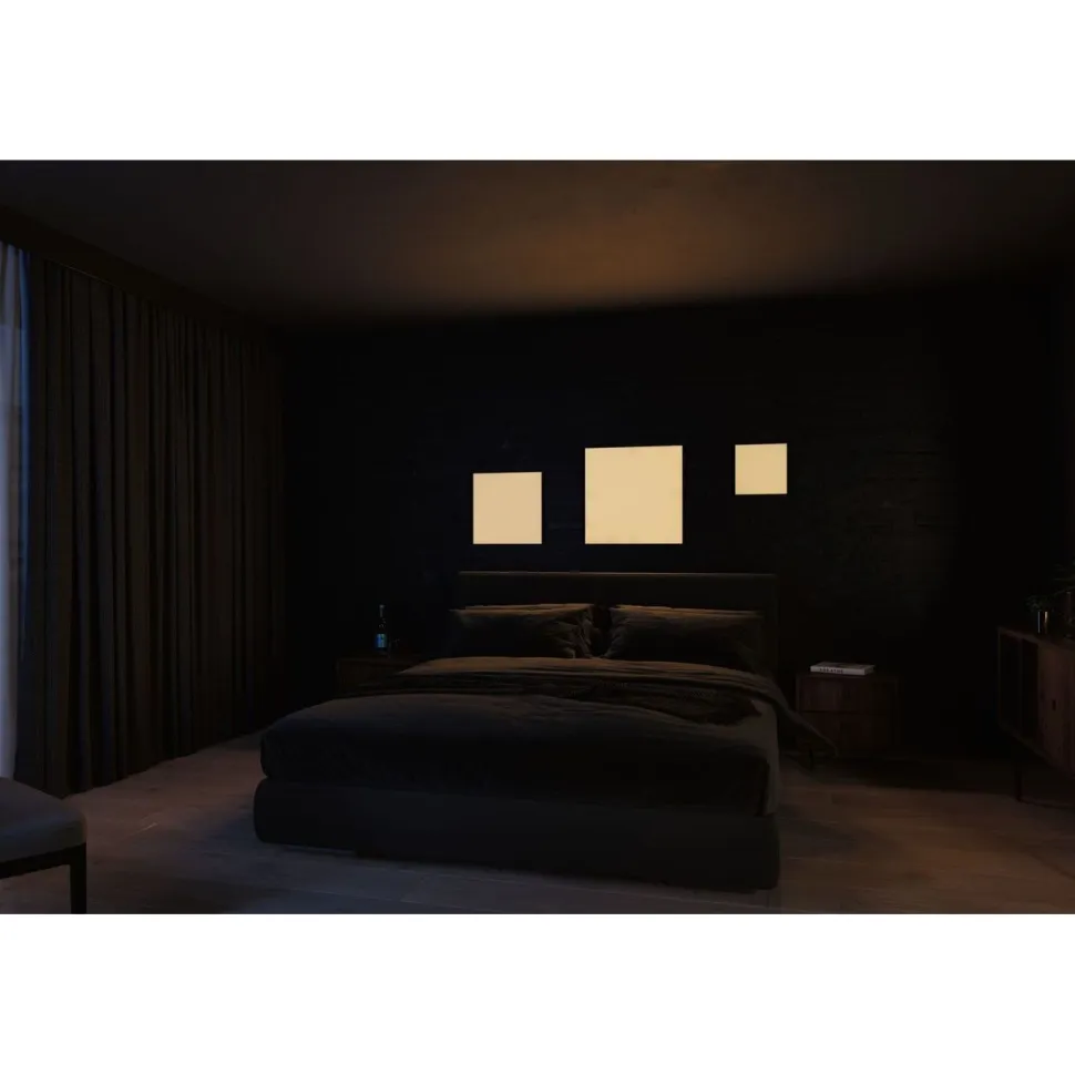 LED-paneeli Paulmann Velora, 29.5x29.5cm, 13.2W, 3000-6500K, RGBW, himmennettävä, valkoinen