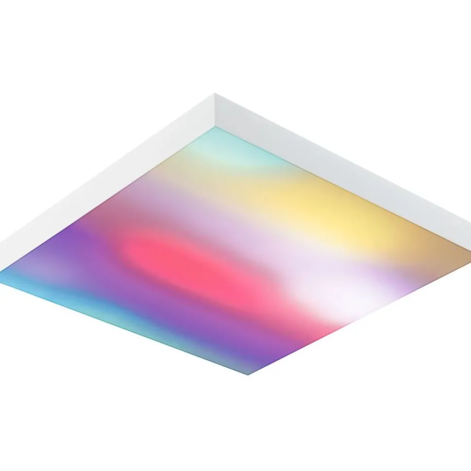 LED-paneeli Paulmann Velora, 29.5x29.5cm, 13.2W, 3000-6500K, RGBW, himmennettävä, valkoinen